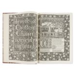 Kelmscott Press.- Chaucer (Geoffrey) The Works [with] A Companion Volume to the Kelmscott Chaucer …