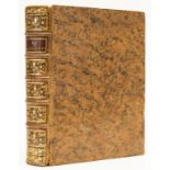 Helvetius (Claude Adrien) De l'Esprit, first edition, early issue, contemporary mottled calf, …