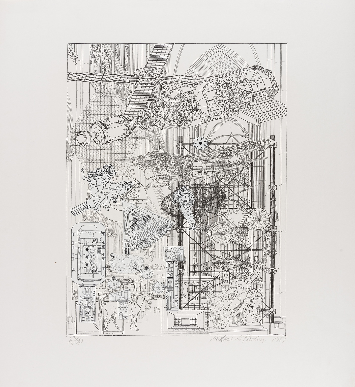 Eduardo Paolozzi (1924-2005) Blueprints for a New Museum - Image 6 of 6