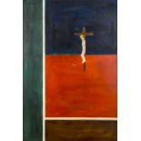 Craigie Aitchison (1926-2009) Crucifixion