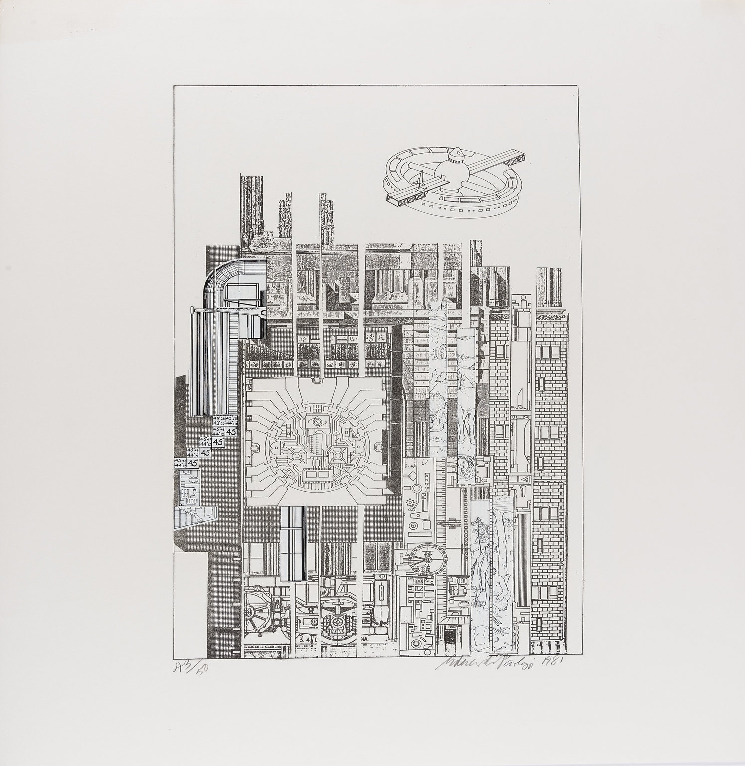 Eduardo Paolozzi (1924-2005) Blueprints for a New Museum - Image 5 of 6