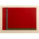 John Hoyland (1934-2011) Large Swiss Red