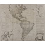 Americas.- Sayer (Robert) A Map of the Whole Continent of America divided into North and South and …