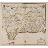 Spain.- Fer (Nicholas de) Les Royaumes de Grenade et d'Andalousie, [c. 1707].