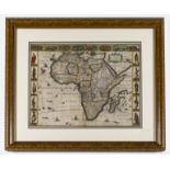 Africa.- Speed (John) Africae, described the manners of their habits, and buildinge..., [1665].
