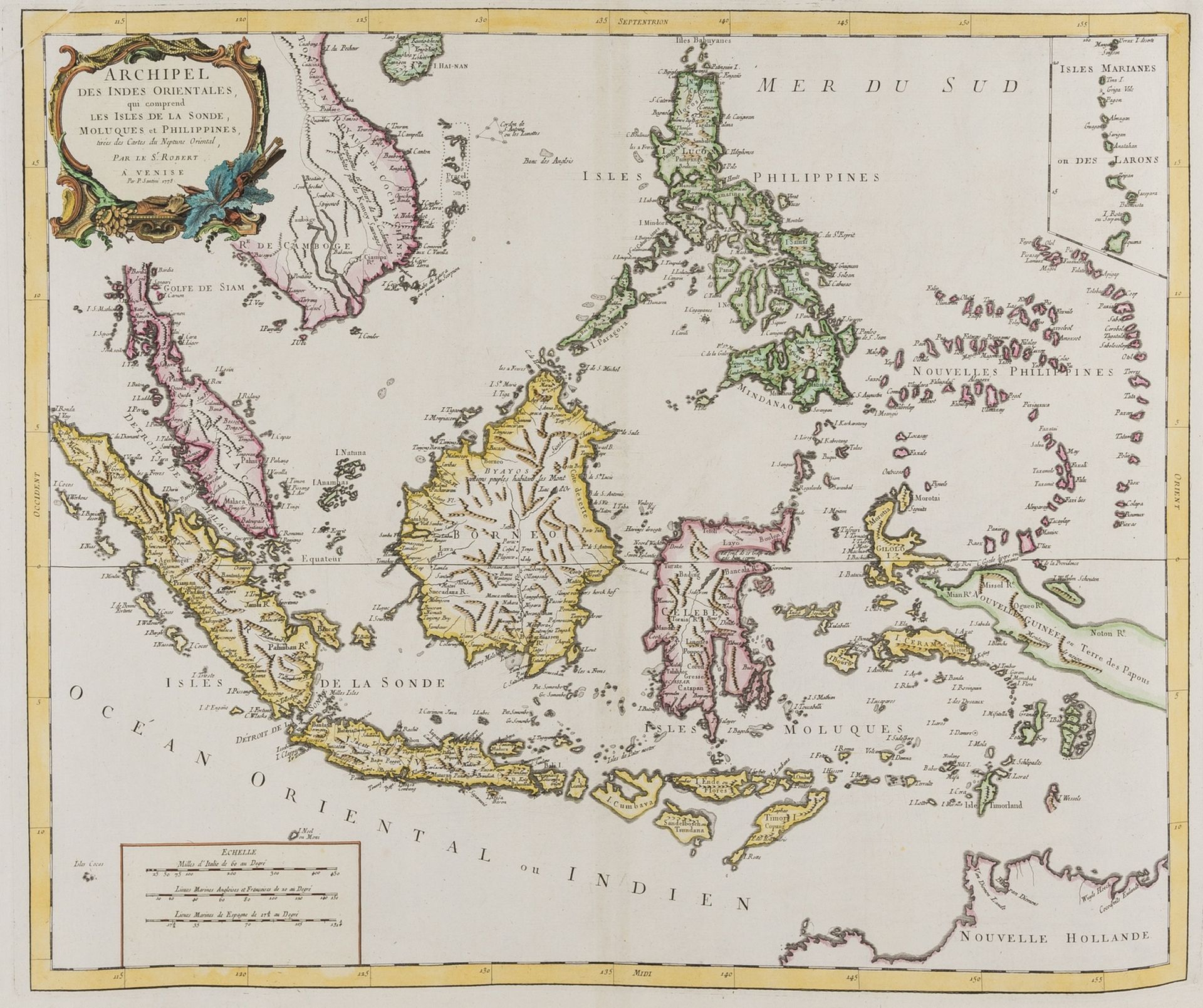 South East Asia.- Santini (Francois) Archipel des Indes Orientales, qui Comprend les Isles de la …