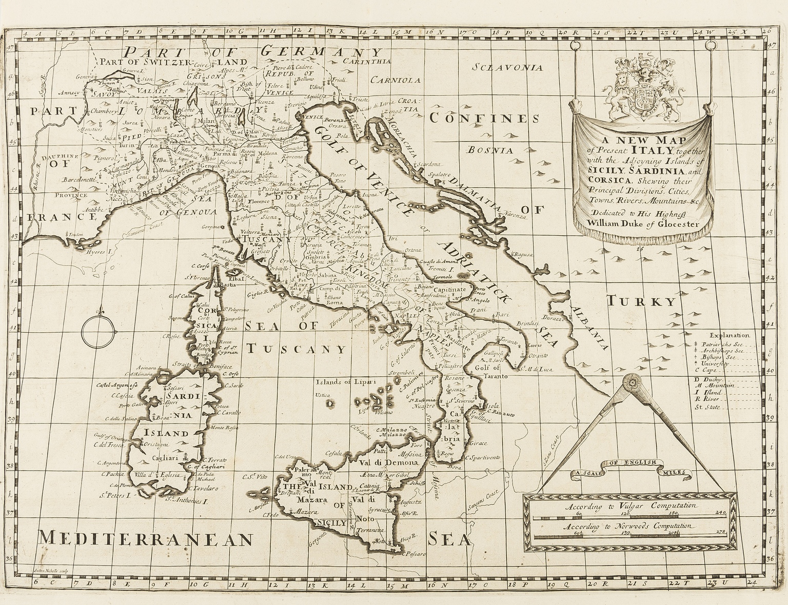 Italy.- A good group of 45 maps of Italy, mainly 18th and 19th century (45)