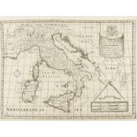 Italy.- A good group of 45 maps of Italy, mainly 18th and 19th century (45)