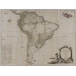 South America.- Sayer (Robert) A Map of South America Containing Tierra-Firma, Guayana, New …