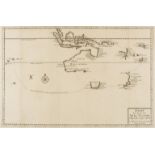 Australasia.- Discovery of Tasmania and New Zealand.- Valentyn (Francois) Kaart der Reyse van Abel …