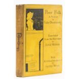 Beardsley (Aubrey).- Dostoevsky (Fyodor Mikhailovich) Poor Folk. A Novel, limited edition, 1894.