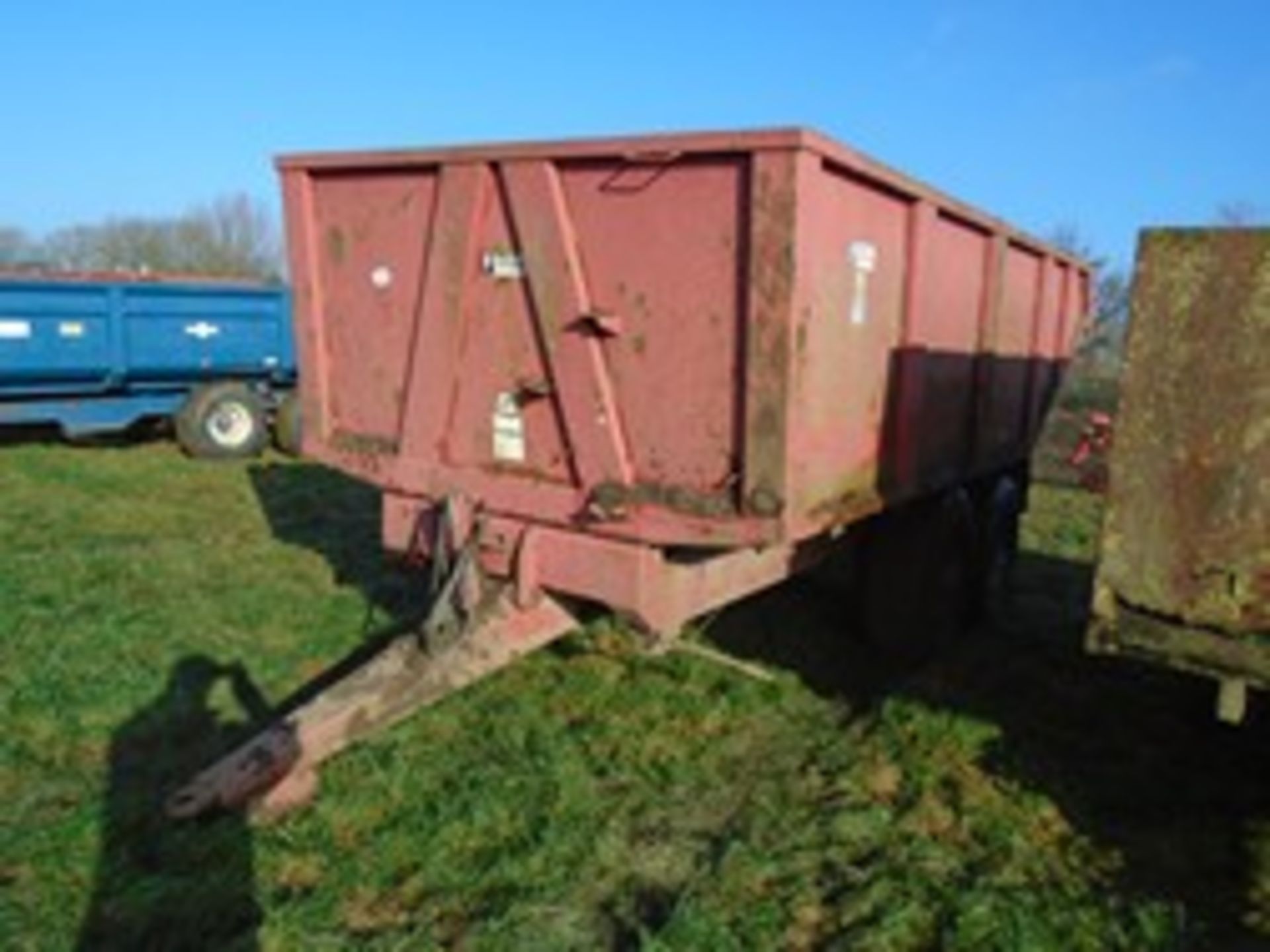 Triffitt 12t dump trailer 2001