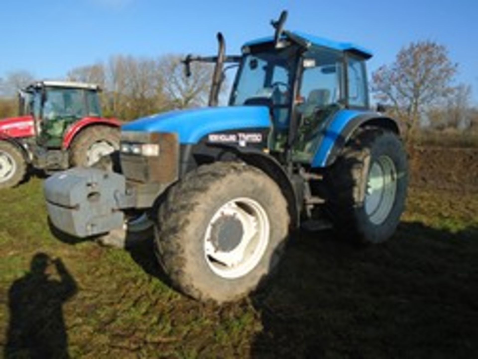 New Holland TM150 Y182 WKH 10,247hrs, 40km/h, Range Command transmission, air conditioning, CD
