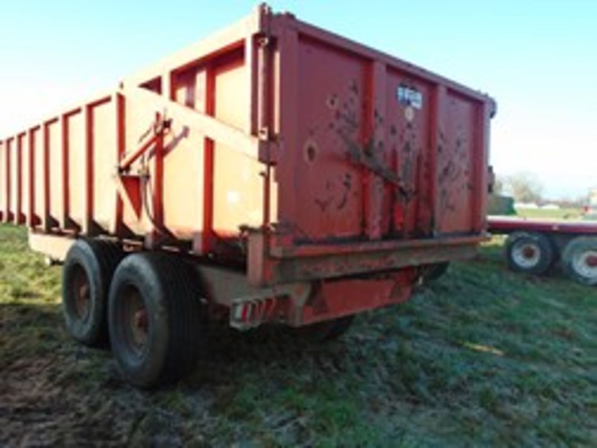Triffitt 12t root trailer 1992 - Image 2 of 2
