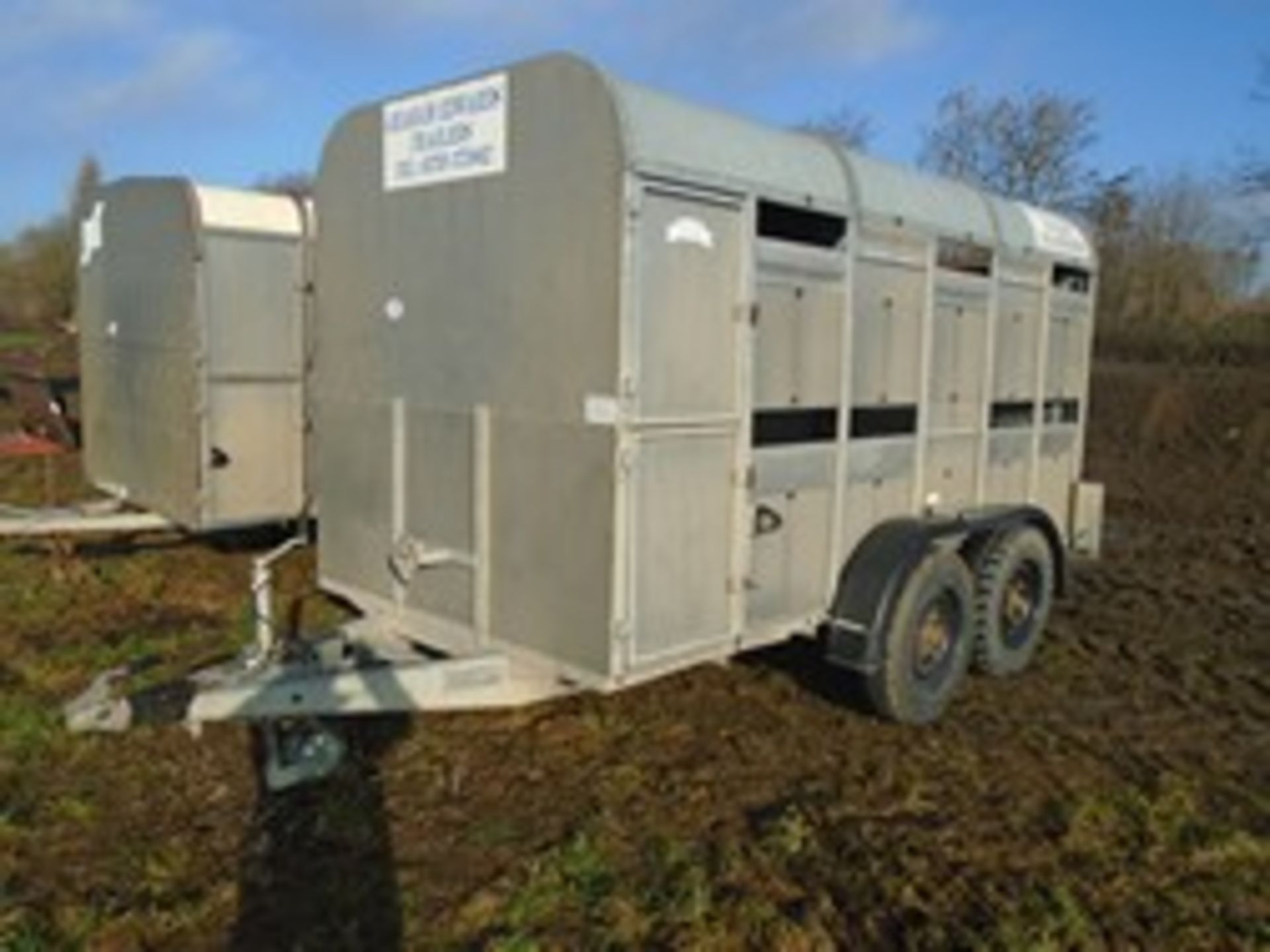 Graham Edwards 12' livestock trailer