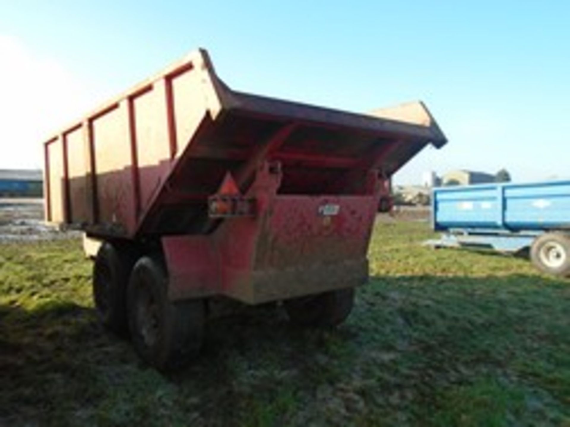 Triffitt 12t dump trailer 2001 - Image 2 of 2