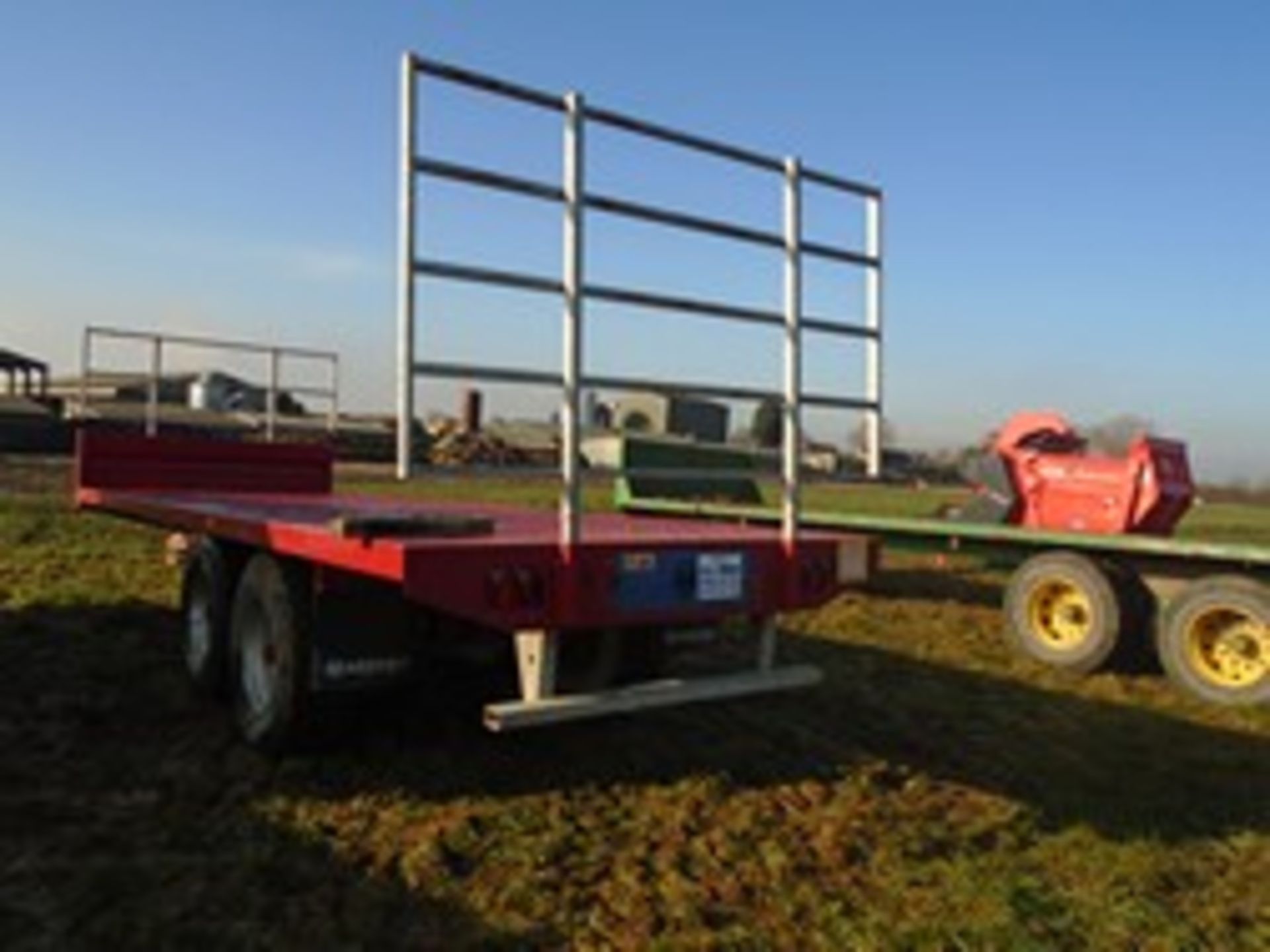 Marshall 25' bale trailer 2015 - Image 2 of 4