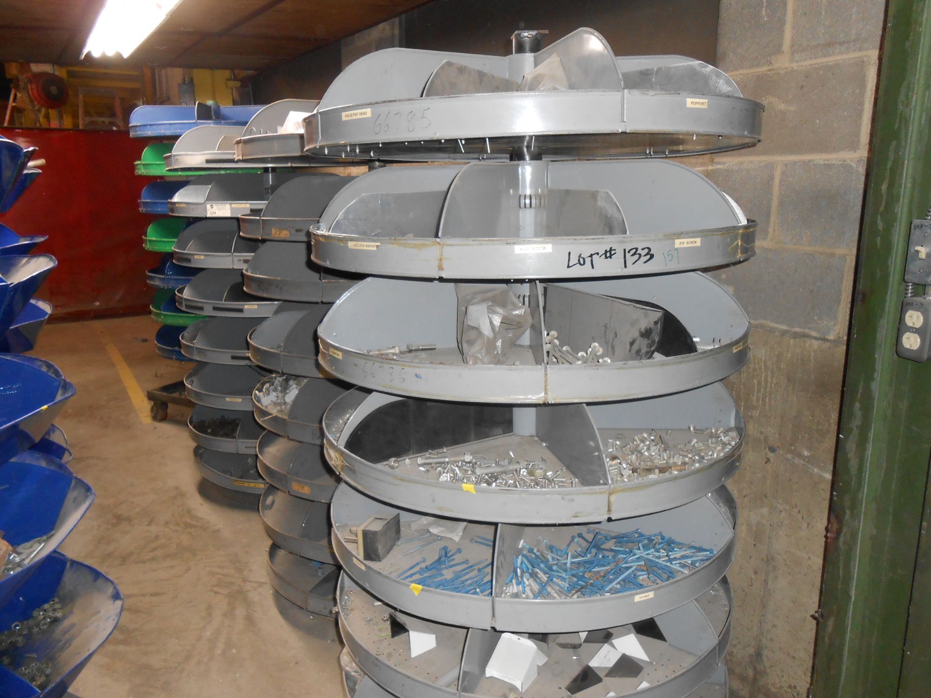 Rotating Parts Bins