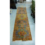 Persian runner, 99 x 340cm