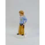 Royal Doulton Childhood Days porcelain figure 'Stick 'em up' HN2981, modelled by Adrian Hughes,