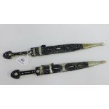 Two decorative reproduction daggers, (2)