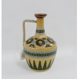 Doulton & Co Lambeth glazed stoneware ewer, 25cm high