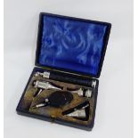 Ophthalmoscope in a fitted case