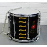 Regimental style drum
