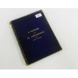 Allegro IL, Penseroso, John Milton, with blue leather hardback cover, printed by John Milton, with