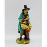 Royal Doulton figure 'The Mask Seller' HN2103, with printed backstamps, 22cm high