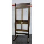 Large extending gallery display easel 274 x 120cm