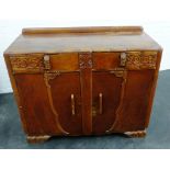 Art Deco cabinet / sideboard, 95 x 120cm