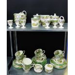 Quantity of Copeland Spode's Byron table wares to include cups, saucers, side plates, teapot, egg