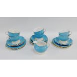 Colclough bone china teaset