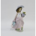 Lladro Collectors Society porcelain figure from 1999 of 'A Wish Come True', with printed