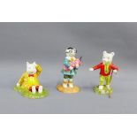 Set of six Royal Doulton 'Rupert the Bear' figures, all boxed, (6)