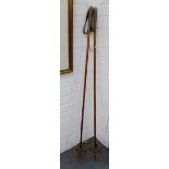 Vintage ski poles (2) 132cm long