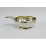 George VI silver quaich / porringer by Wakely & Wheeler, London 1938, 17cm