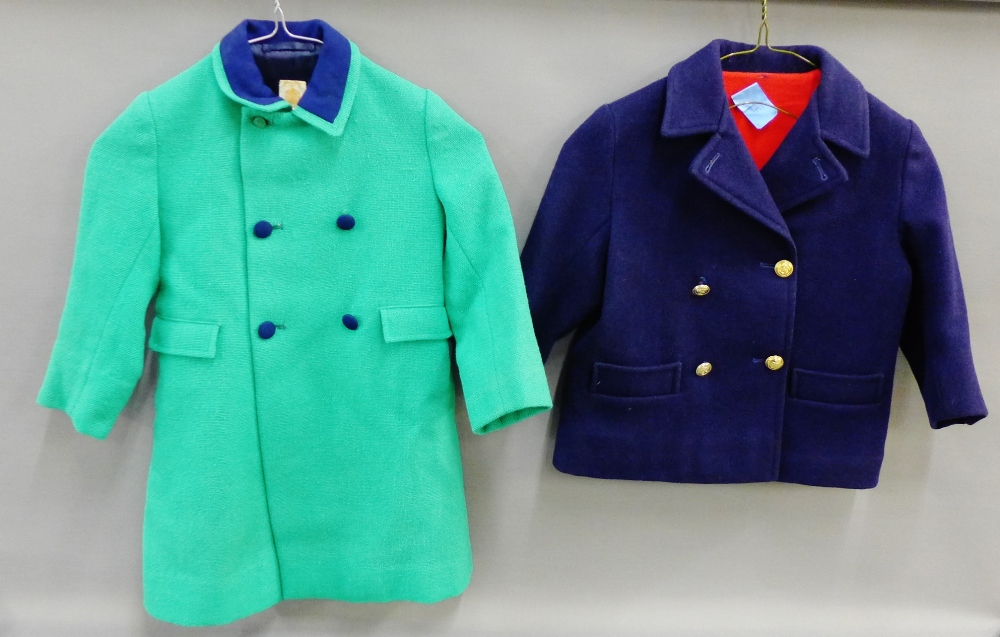 Two vintage wool children's jackets to include Hayford, Sloan Street, London and another, (2)