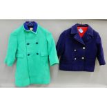 Two vintage wool children's jackets to include Hayford, Sloan Street, London and another, (2)
