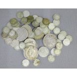 Collection of UK pre-decimal coins