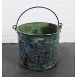 Copper pail, 30cm