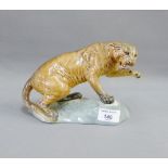 Beswick figure of a Puma with printed and impressed backstamps and numbered 1823, 23cm long