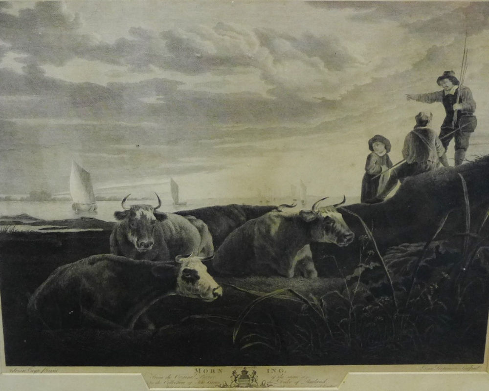 'Morning' from an original picture of the same size, in the collection of 'His Grace the Duke of