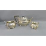 Epns three piece teaset, (3)