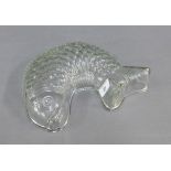 Glass fish mould