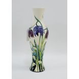 Moorcroft high shouldered floral patterned vase with printed and impressed backstamps numbered 135/