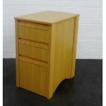 Contemporary filing cabinet, 74 x 60cm