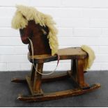 Early 20th century child's rocking horse, 60cm