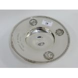 Silver Armada dish commemorating 900 years of Her Majesty's Tower of London by St James House